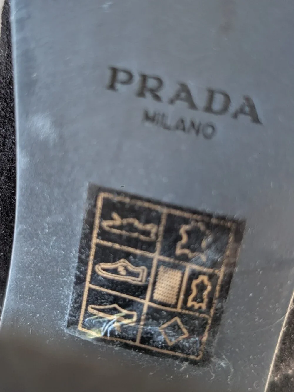 Prada Sport Suede Faux Fur Trim Lace-Up Boots
